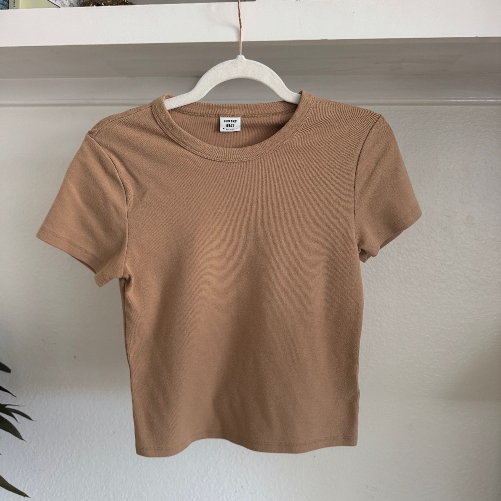 Aritzia Sunday Best Tee shirtAritzia Sunday Best Tee shirt